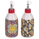 Menage Set Olio Aceto Sale e Pepe in Ceramica VdE Tivoli 1996 Italian Beauty 
