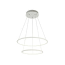 Lampada pendente Modern in Metallo Nola Bianco