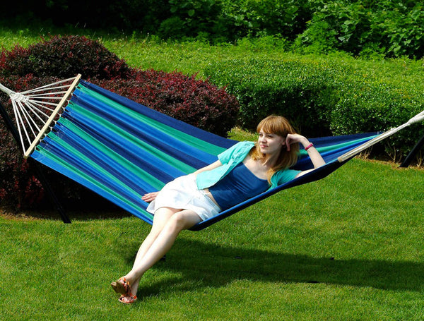 sconto Hamac de jardin en coton 2x0,80m 100Kg Bauer