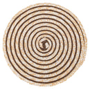 Set 6 Tovagliette Ø38 cm  in Paglia e Carta VdE Tivoli 1996 Spiral