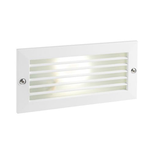 online Projecteur d'escalier d'extérieur à encastrer dans le mur à LED 10W avec grille blanche Sovil Escape