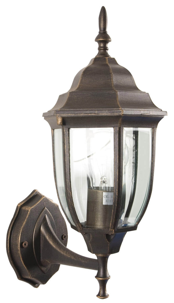 Lanterne Murale 60W Bauer Bombay Bronze Antique sconto