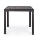 Tavolo Allungabile da Giardino 83-166x80x75h cm Pelagius Antracite