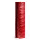 Tappeto per Yoga Fitness 190x91 cm Spessore 8 mm Rosso