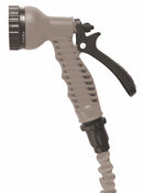 Tubo Pompa Canna dell'Acqua Estensibile 22,5 mt con Pistola Soriani Gardenlike Grigio