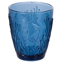 Set 4 Bicchieri Acqua Pantelleria Ocean in Vetro VdE Tivoli 1996 Blu