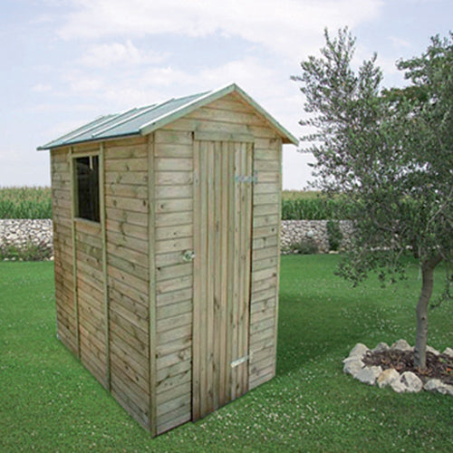 House Box Abri en Bois pour Outils avec Porte et Fenêtre 150X213X216Cm  acquista