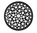 Plafoniera da Interno a LED in Plastica Nero Opaco
