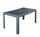 Table de jardin 140x80x72 cm en polypropylène anthracite