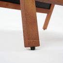 Lavagna a Cavalletto Magnetica 60x78 cm Cornice in Legno di Faggio Dark Wood