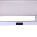 Sedia da Giardino 56x66xh90 cm in Alluminio e Texilene Riverside Bianco