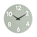 Orologio da Parete  Ø40x4,5 cm in Legno Timing Salvia