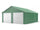 Cabane de jardin en tôle d'acier 664x721x372 cm Vert