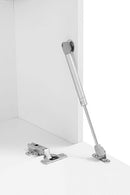 Parete Attrezzata Soggiorno 280x30x180 cm Maruska n°7 Bianco Lucido 
