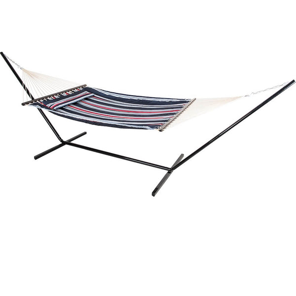 Hamac de jardin brésilien en coton Visson multicolore sconto