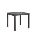 Tavolo Allungabile Hawaii 90/180x90x75 h cm in Alluminio Taupe