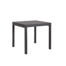 Tavolo Allungabile Hawaii 90/180x90x75 h cm in Alluminio Taupe