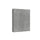 Lit double escamotable peu encombrant Kentaro H210 cm Gris