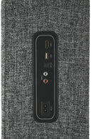 Altoparlante Speaker a Torretta 120W Wireless con Radio in Tessuto Kooper Techno Grigio