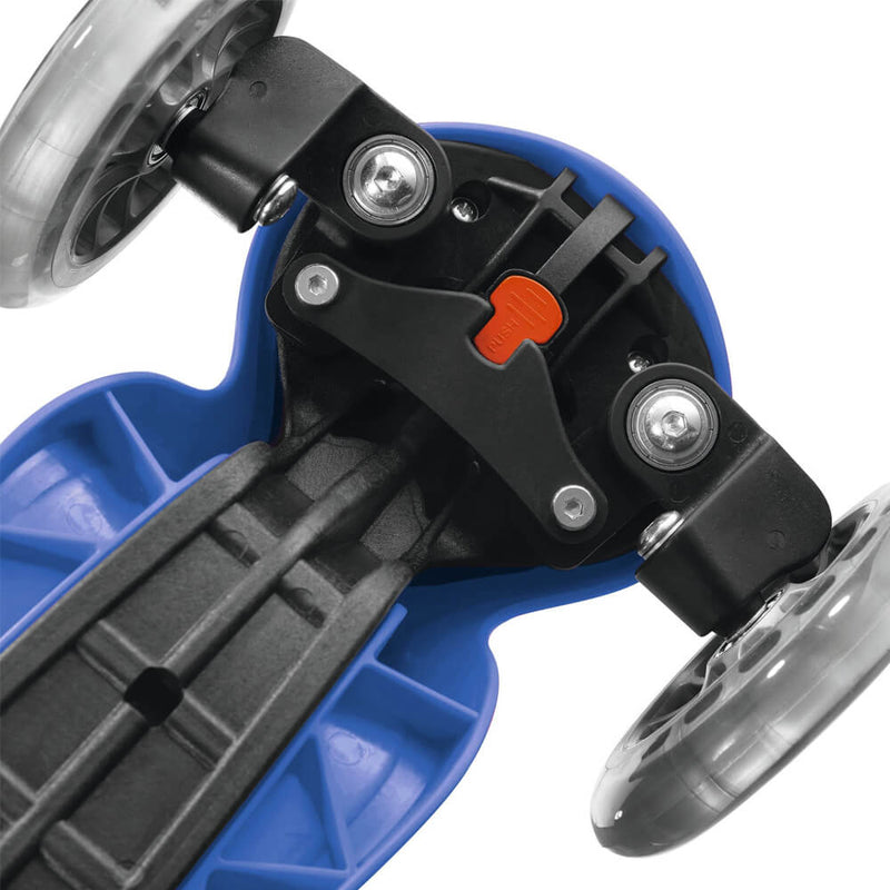 Monopattino 3 ruote Doppia Iniezione 3 Altezze Max 50Kg Globber Primo Plus Azzurro