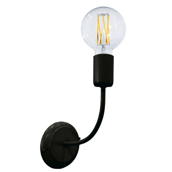 Applique 1xE27 Cadre Peint Noir E-Energy Daniela prezzo