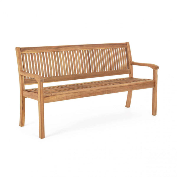 sconto Banc 3 places 158x62x88 h cm en bois marron