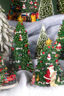 Albero di Natale con musica e movimento 21 cm in Resina