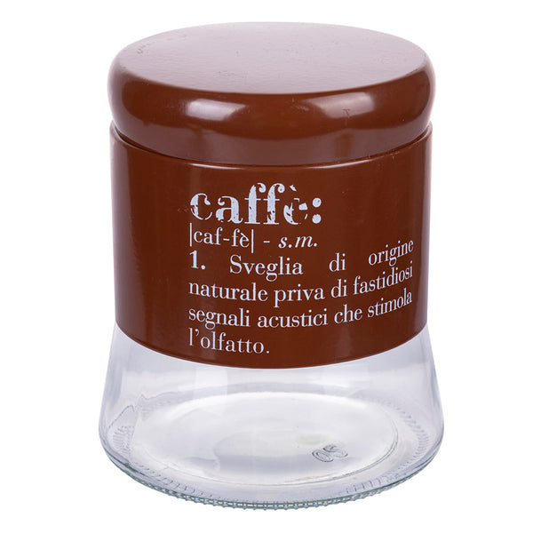 Pot à Café 700 ml en Verre et Métal VdE Tivoli 1996 Rouge online