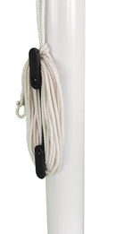 Ombrellone da Giardino 3x3 m Palo Ø48 mm in Alluminio e Poliestere Bianco
