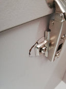 Pensile da Bagno 34x27x160 cm in Legno TFT Marte Pietra Avana Seconda Scelta