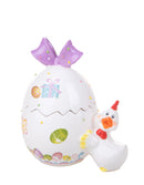 Set 2 Uova Contenitori con Pulcino 16x11x H 19 cm