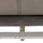 Store enrouleur mural électrique 2,5x2m en aluminium et polyester gris
