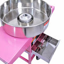 Macchina per Zucchero Filato con Cupola Protettiva e Carrello