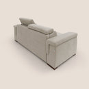 Divano Letto 3 Posti 240x100x95 cm in Tessuto Panna
