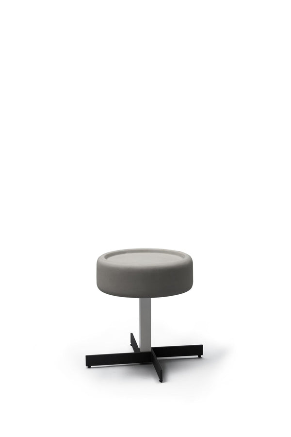 Tavolino Ø42xH52 cm in MEF e Metallo Kenzo Grigio acquista