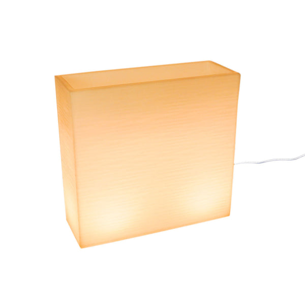 sconto Vaso Luminoso da Esterno 79x74,7x29,1 cm In Polietilene Elegnace Led Bianco Caldo