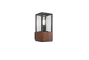 Applique da Esterno a Led in Legno naturale Legno