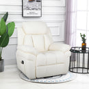 Poltrona Alzapersona Elettrica 1 Motore in Similpelle  Beige