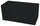 Banc en similicuir noir Avalli 90x42x44 cm