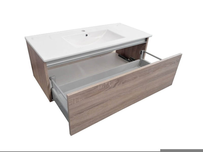 Mobile Bagno Sospeso 106cm TFT Ibiza Tabacco Chiaro