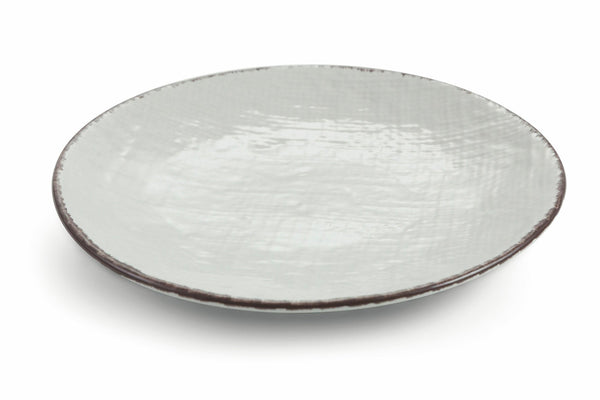 prezzo Set de 6 assiettes plates Ø26x3 cm en Gres VdE Tivoli 1996 Chanvre Gris Clair