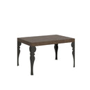 Tavolo Allungabile 140-244x90x77 cm Paxon Noce Telaio Antracite 