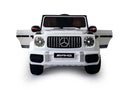 Macchina Elettrica per Bambini 12V con Licenza Mercedes G63 AMG Fuoristrada Bianca