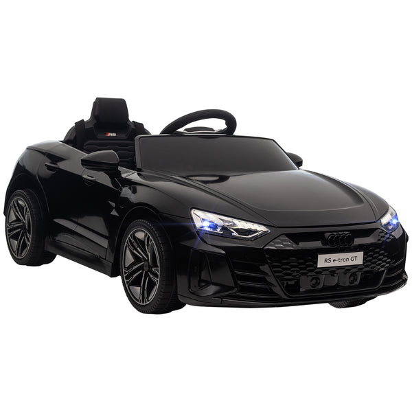 online Macchina Elettrica per Bambini 12V con Licenza Audi E-Tron GT Nera
