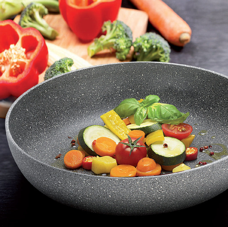 Batteria di Pentole 12 Pezzi in Alluminio Antiaderente Olympia Rockers