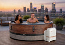 Vasca Idromassaggio da Esterno Spa Riscaldata 173x173x65 cm 6 Posti Wi-Fi Duet Diva Smart