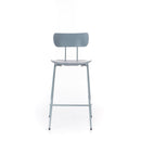 Set 4 Sgabelli 45x51xH98 cm in Polipropilene Sam Azzurro