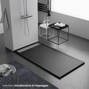 Piatto Doccia in Pietra Bonussi Trivor Nero Varie Misure