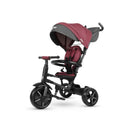 Triciclo a Spinta Pieghevole per Bambini con Maniglione Direzionabile Qplay Rito Star Violet