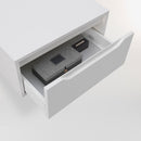 Mobile Bagno Sospeso 60 cm in Legno TFT Belsk Bianco Opaco Seconda Scelta